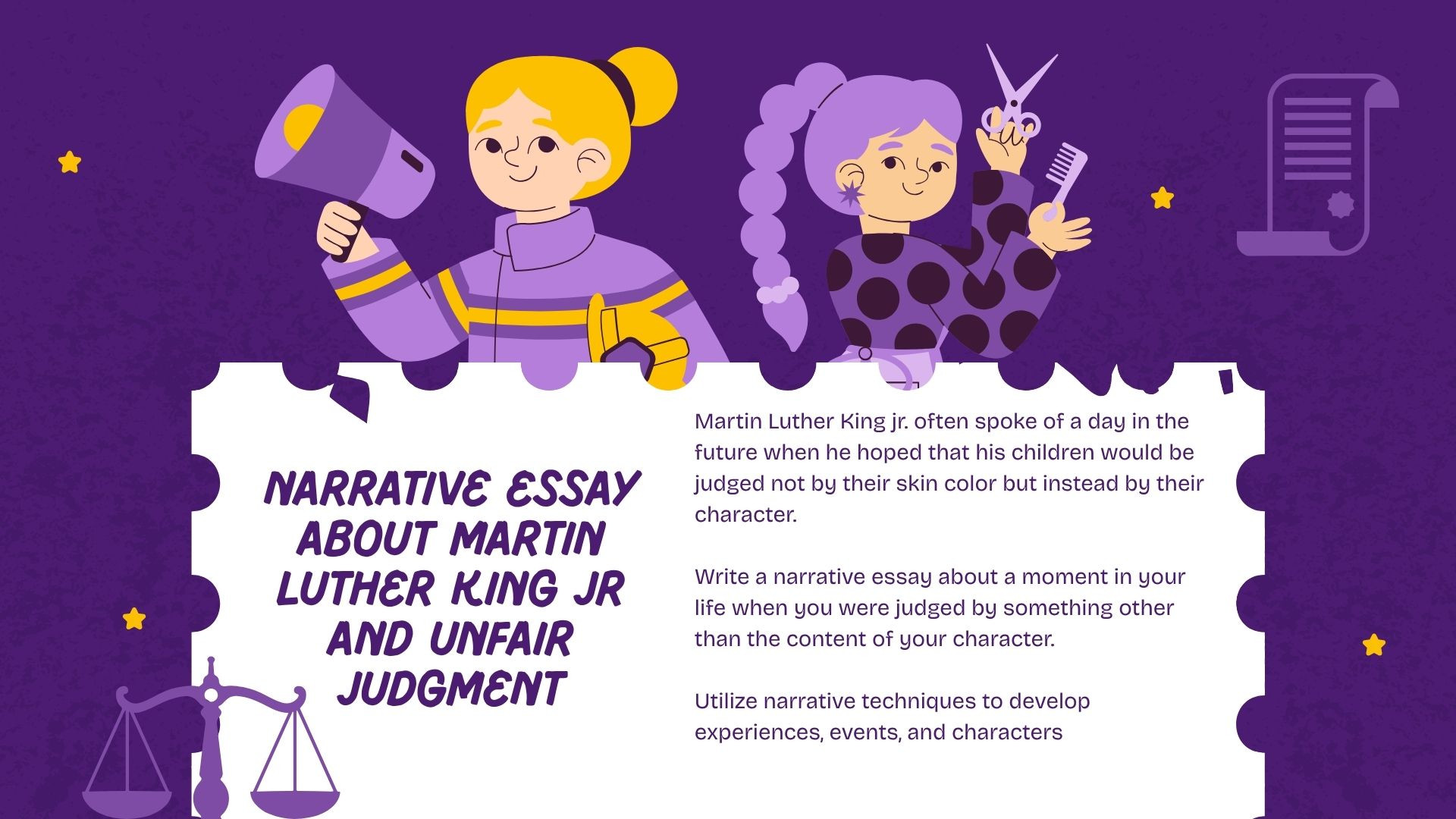 Writing Narrative Essay about Being Judged: Free Sample