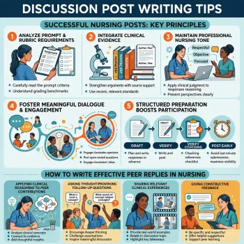 Discussion post writing tips